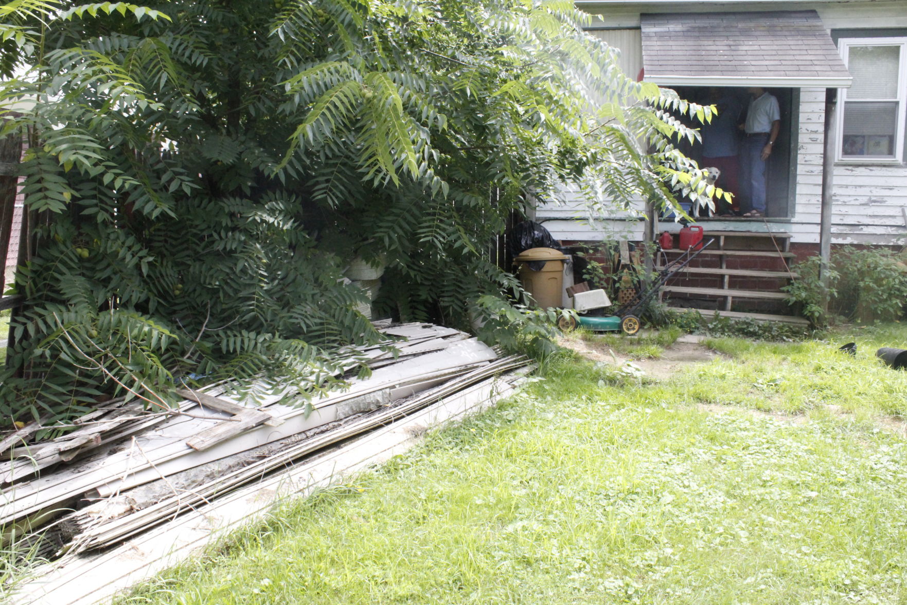 Siding waste